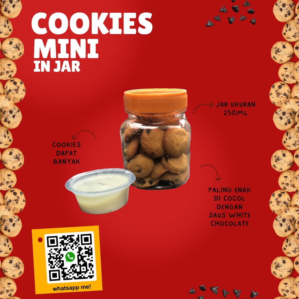 

Mini Soft Cookies in Jar / Hampers Soft Cookies in Jar / Hampers Mini Soft Cookies / Cookies by teman.croffle.dessert