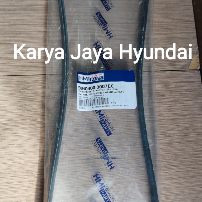 Belt Fan Belt Tali Kipas Hyundai I20 Kappa Kia All New Picanto