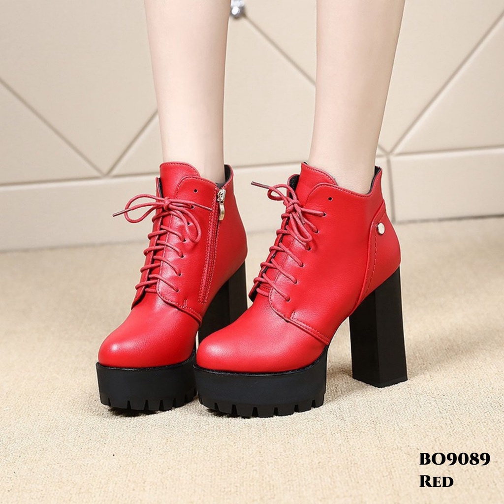 PRF Sepatu Boots High Block Korea BO9089