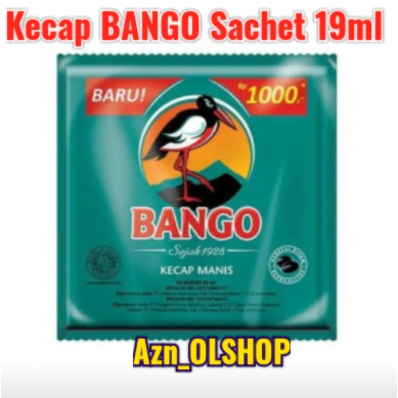 

Kecap Bango sachet 19ml Kecap manis