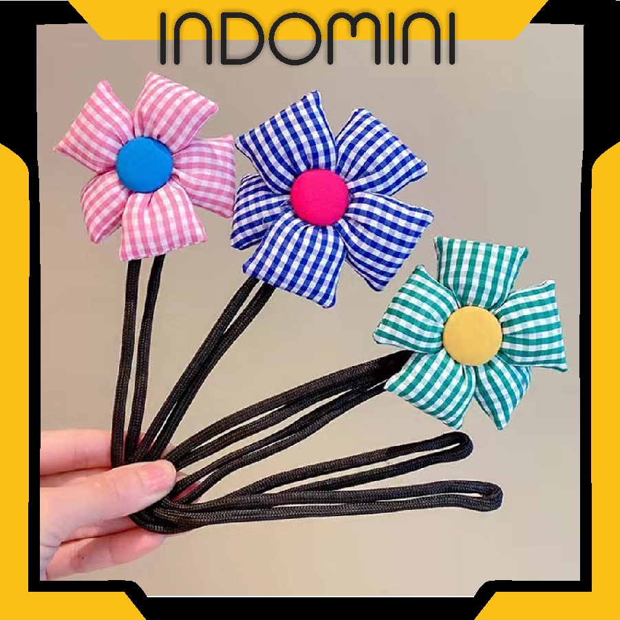 INDOMINI Hair Rod Ikat Jepitan Rambut Sanggul Hair Bun Tie Jepit Korea Fashion Klip Aksesoris Cewek A067