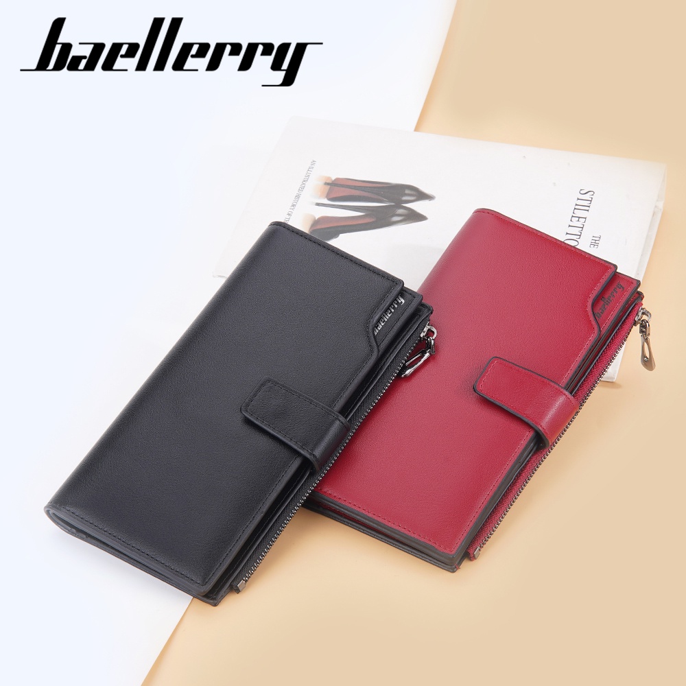 BAELLERRY N5021 Dompet Wanita Panjang Bahan Kulit PU Leather Premium WATCHKITE WKOS