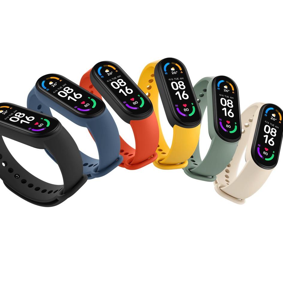 Ready XIAOMI Strap Miband 6 Mi Band 6 MIBAND 5 Strap Original100%
