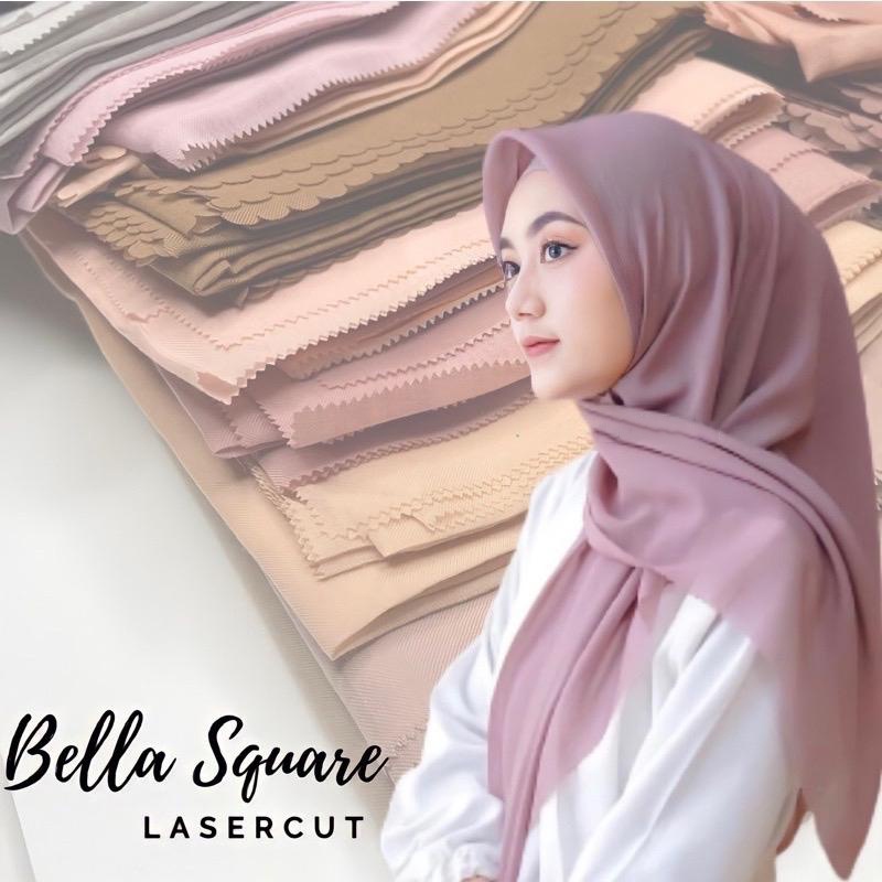 TERMURAH!! 10PCS BELLA SQUARE LASERCUT 120K