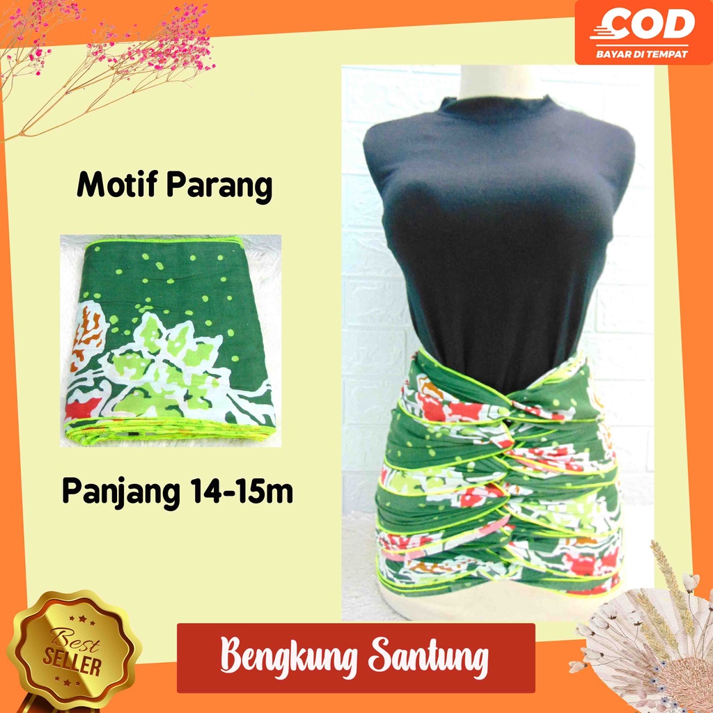 BENGKUNG ANDIEN BELLY BINDING MOTIF BATIK PARANG