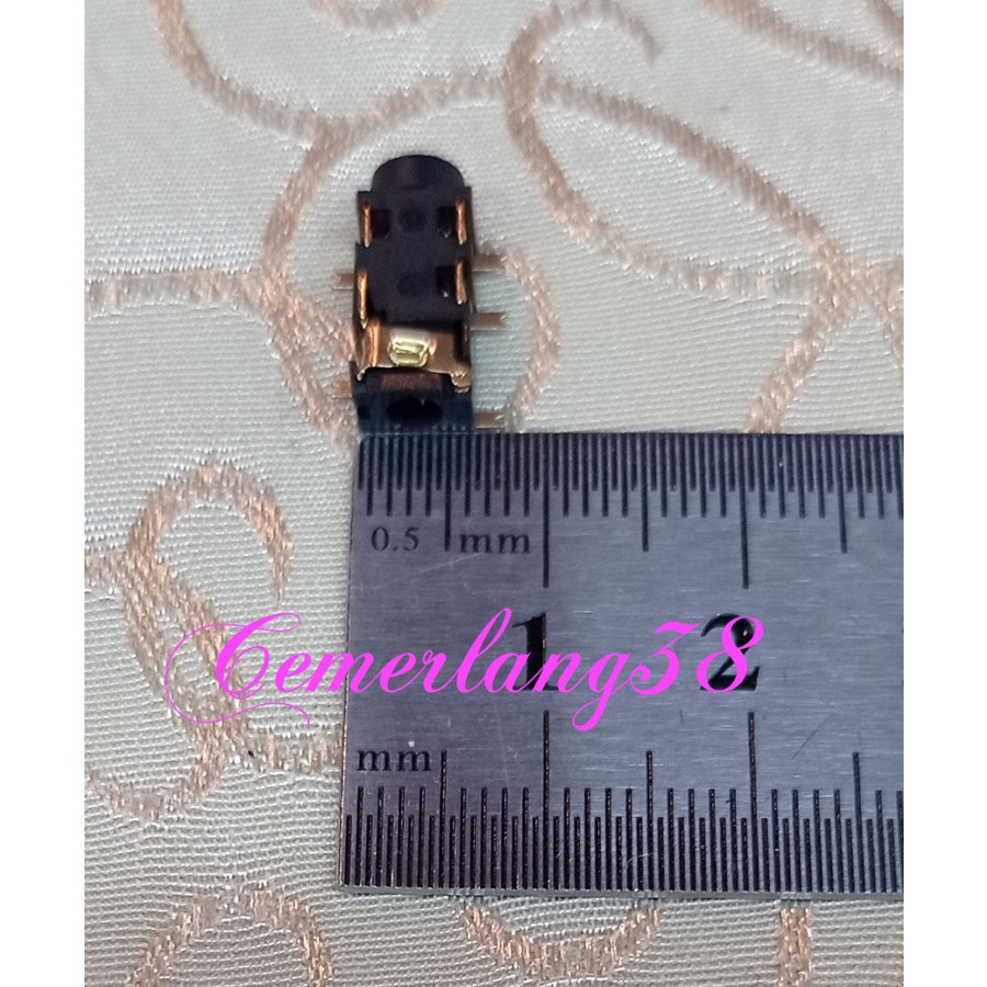 socket female jack audio connector 3.5 mm 5 pin gold soket jack female