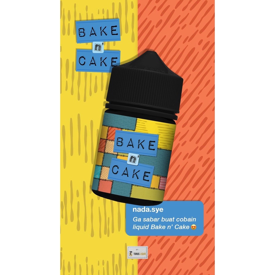 Bake N' Cake 60ML Authentic by Torus Bake N Cake