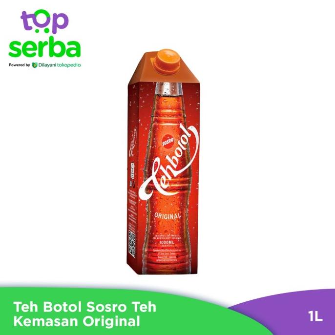 

Teh Botol Sosro Teh Kemasan Original 1 liter