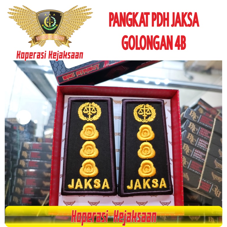 PANGKAT PDH JAKSA GOL 4B | KEJAKSAAN RI