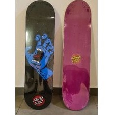 SANTA CRUZ Blue Hand 8 Inch Skateboard Deck + Griptape