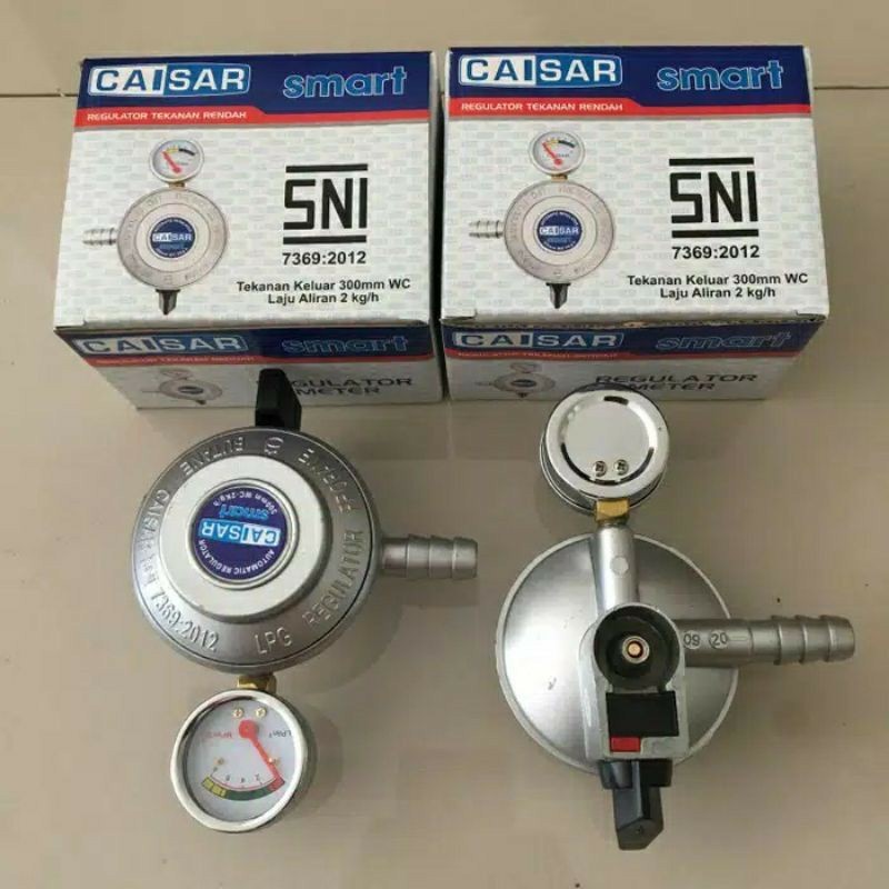 CAISAR Smart Regulator Gas Meteran Tekanan Rendah