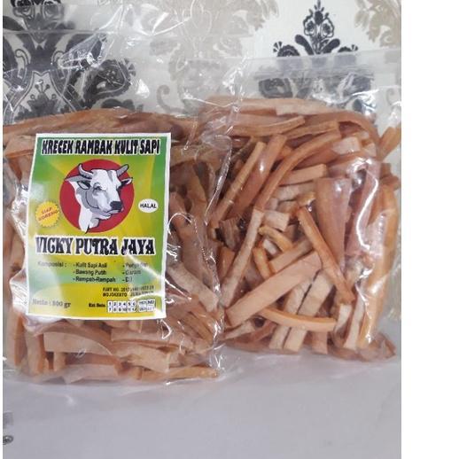 

COD✔️KRECEK rambak kulit sapi stik panjang|SQ2