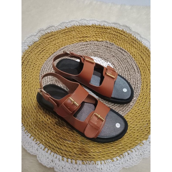 ORLIN SANDAL TALI WANITA COKLAT