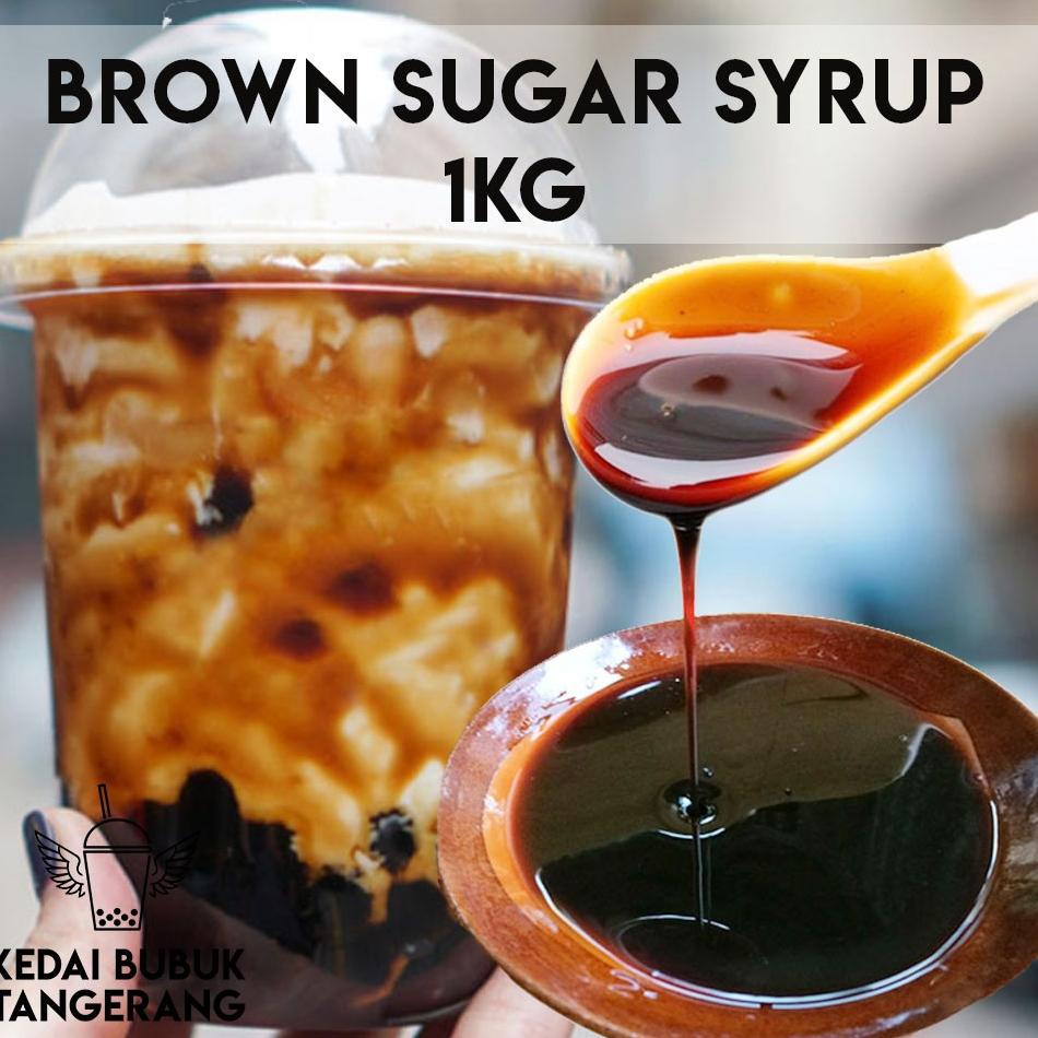 

✨BIG SALE✨ Brown Sugar Syrup 1kg Gula Brown Sugar Cair 1kg !!