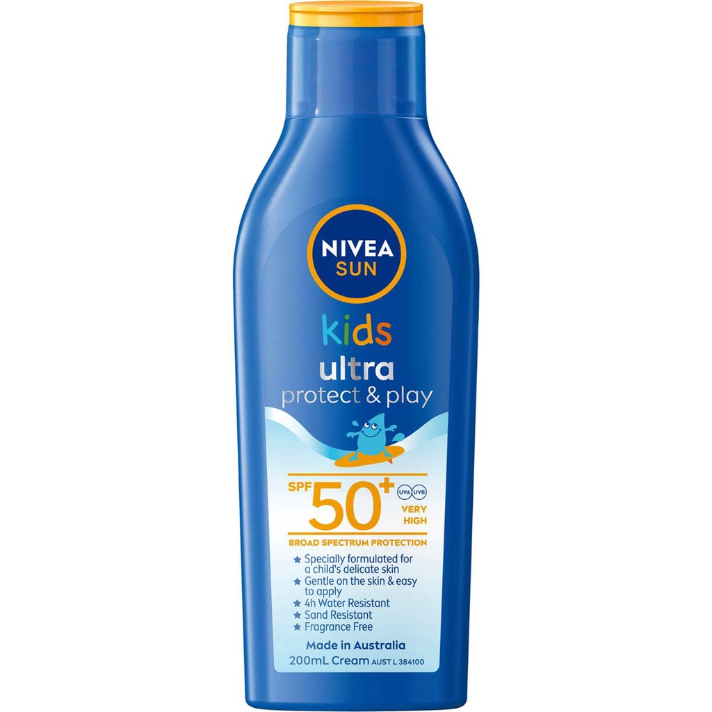 Jual Nivea Sun Kids Ultra Beach Spf50+ 200ml/Sun Care Anak/Tabir Surya