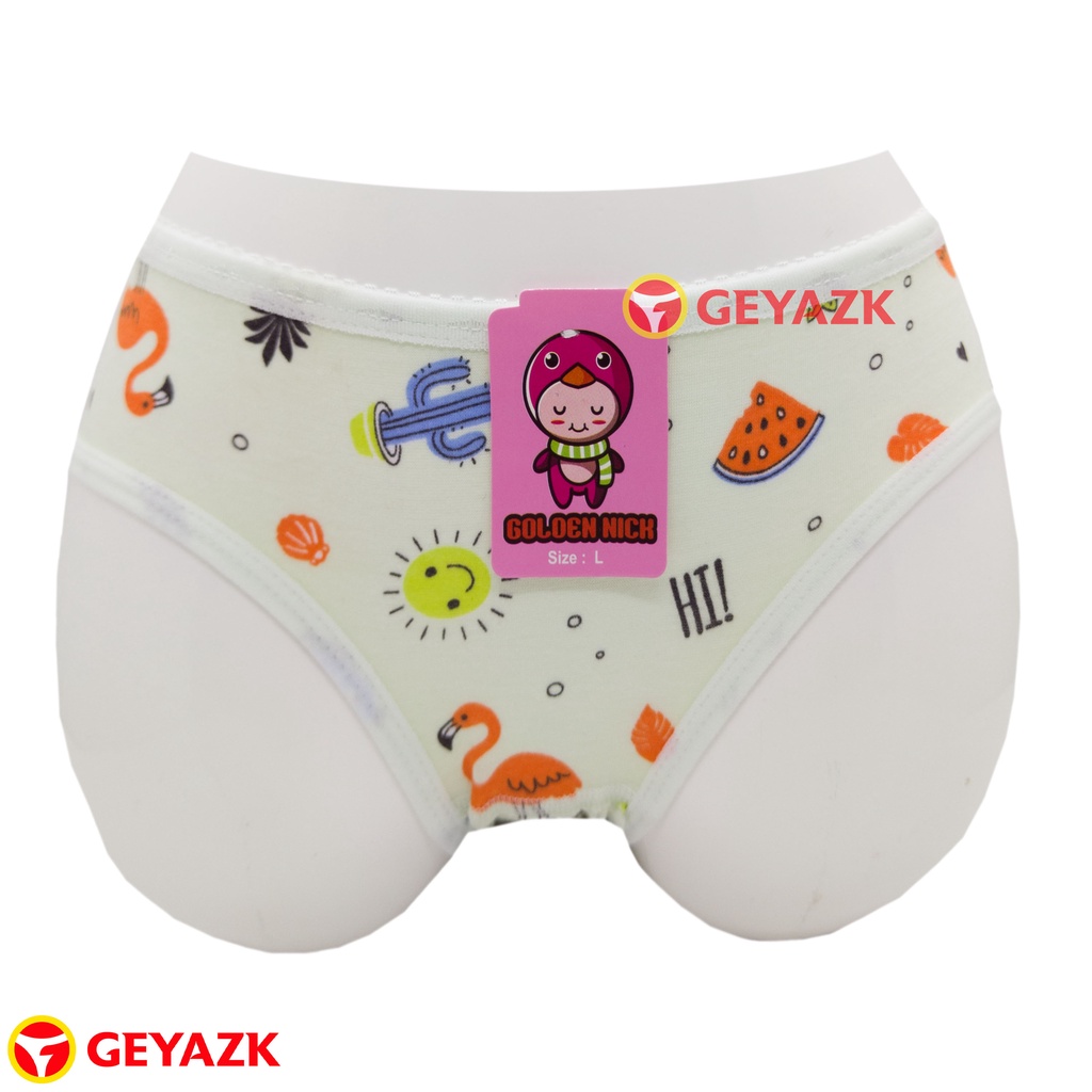 6 Pcs Celana Dalam Anak Perempuan Cd Motif Anak Cewek