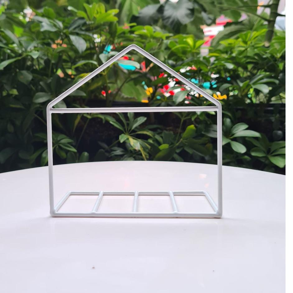 

[CODE WE24] Pembatas Buku Besi (Anti Karat) / Sekat Buku / House Bookshelf ☼