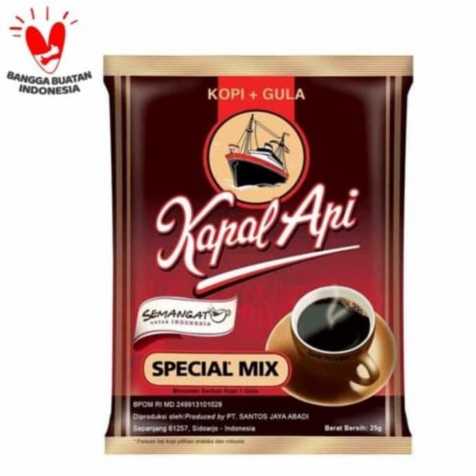 

[BISA COD] Kopi Kapal Api Special Mix 1 Renceng