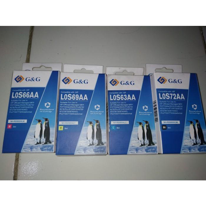 Tinta Cartridge HP 955XL 955 XL Black Color