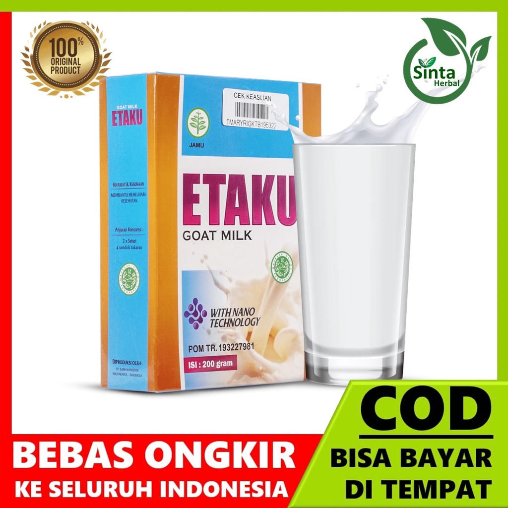 

Susu Peninggi Badan Anak & Remaja - Penambah Tinggi Badan- Tinggi Kalsium - Etaku Goat Milk Original