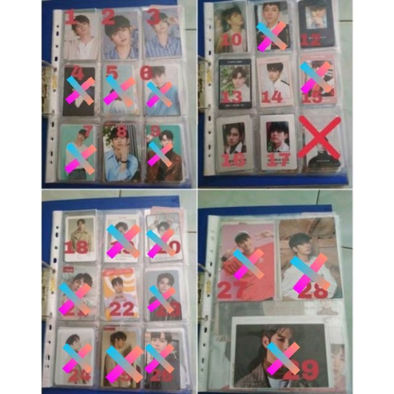 UPDATE STOCK PC / Postcard Ong Seongwu / Wanna One