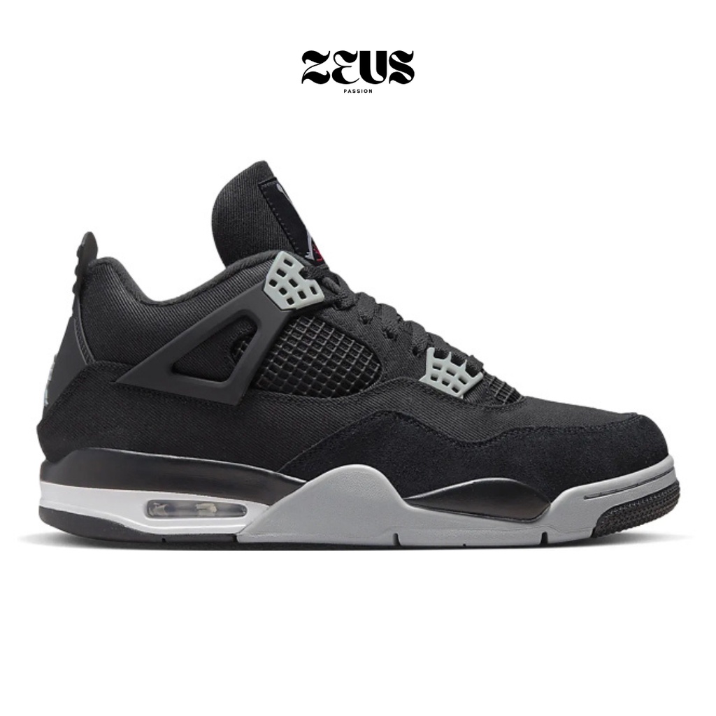 NIKE AIR JORDAN 4 BLACK CANVAS ORIGINAL