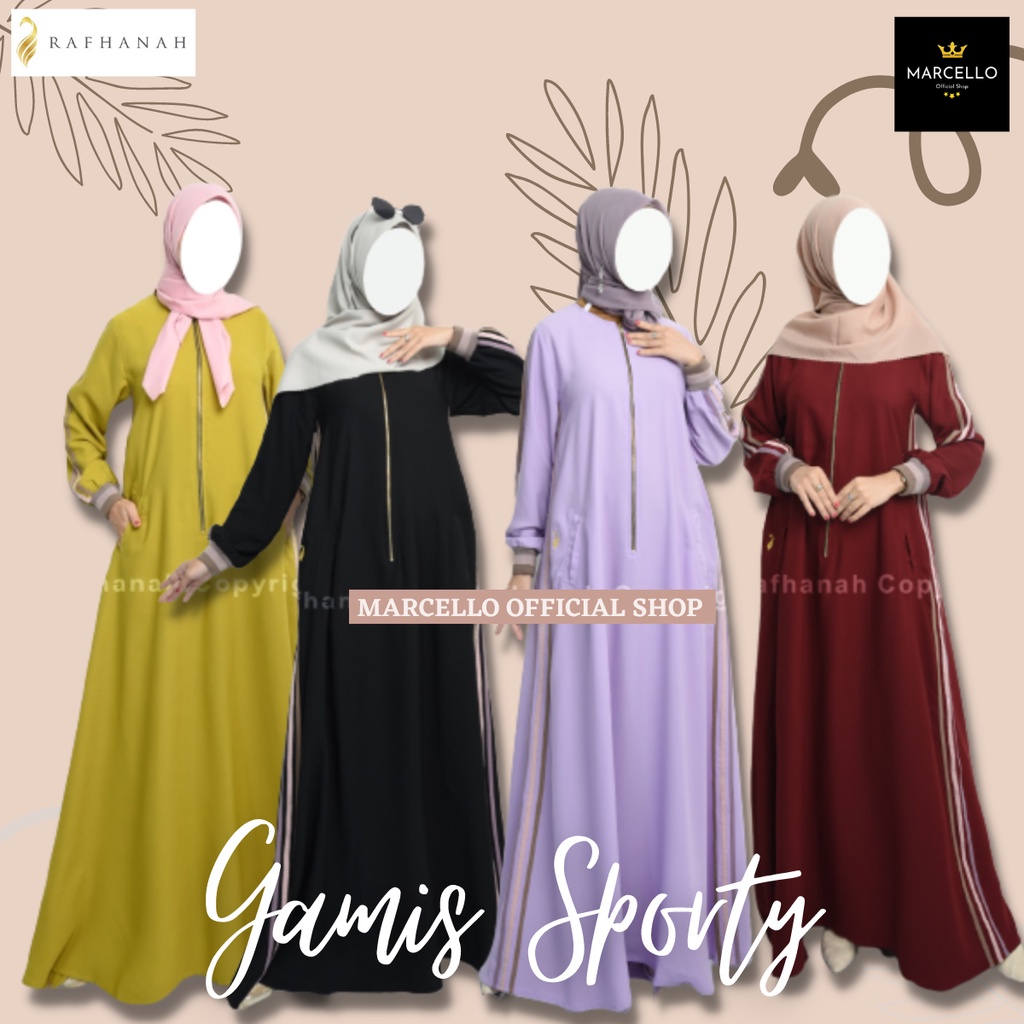 Gamis Santana Sporty Dewasa terbaru