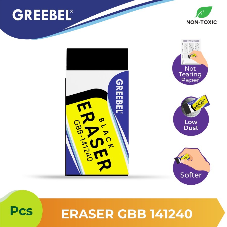 

TBMO ECER GREEBEL ERASER GBB-141240 / PENGHAPUS