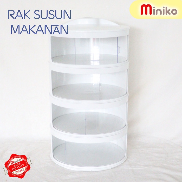 Rak Rak Susun Makanan Warna,Bahan Tebal- Rak Susun Makanan Warna
