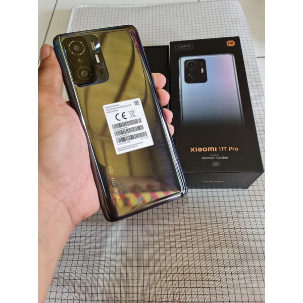 xiaomi 11t pro 8/256 5g second lengkap mulus