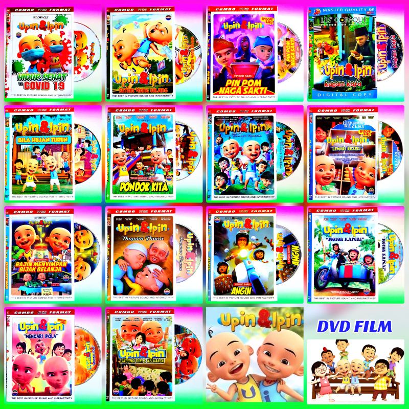KASET FILM ANAK ANAK BARU UPIN IPIN TERBARU 2022-FILM ANAK UPIN IPIN EPISODE TERBARU-KOLEKSI FILM UP