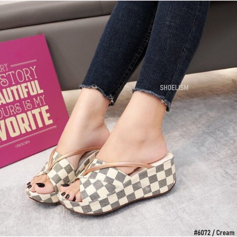 ABBUSHOES Nn 36 wedges kokop tali silang selly 7cm