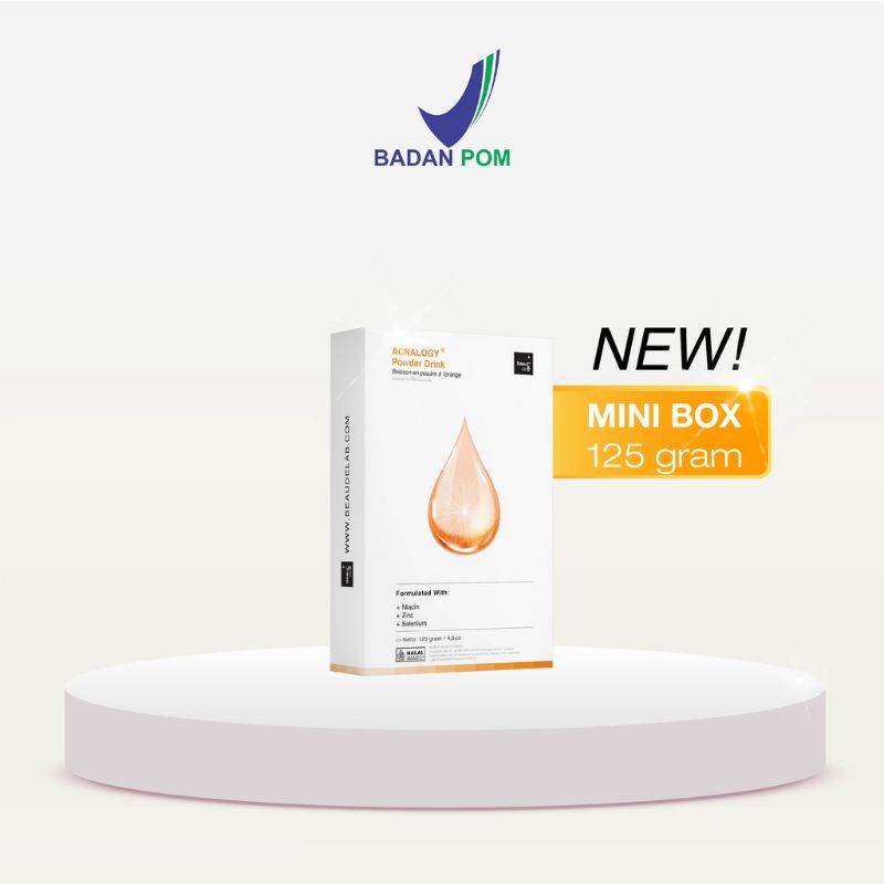 ACNALOGY Powder Drink | Obat Minum Jerawat | Minuman Anti Oksidan