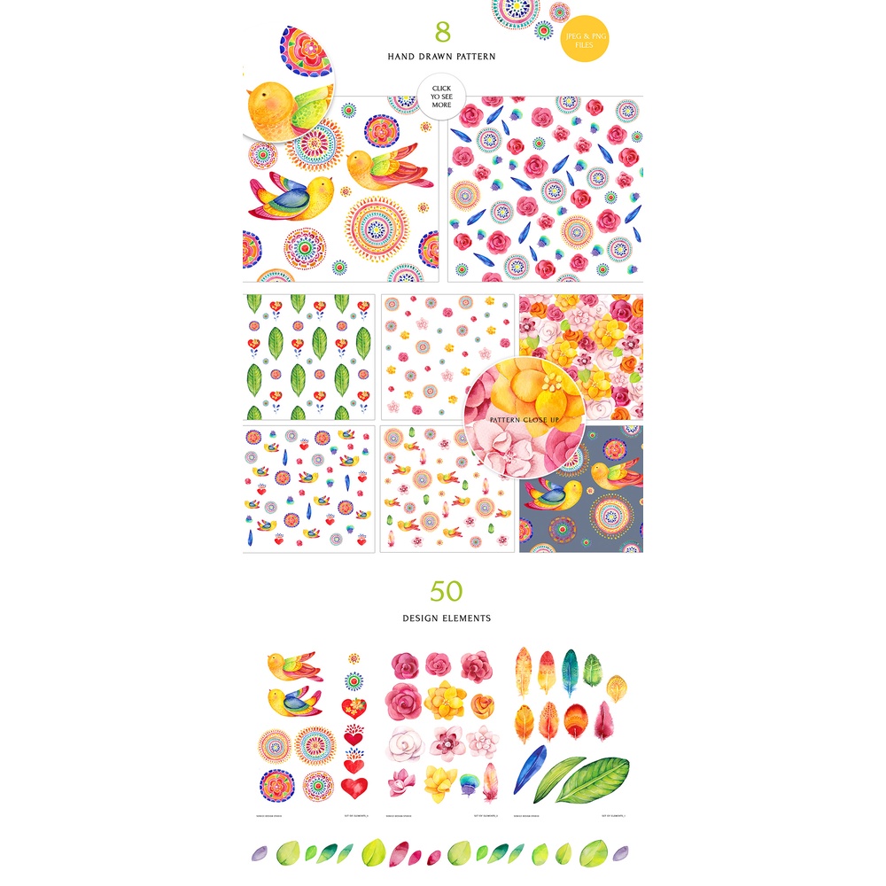 Bright Life Watercolor set