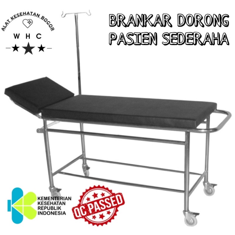 Brankar Dorong Pasien Brangkar Pasien Sederhana Berkualitas