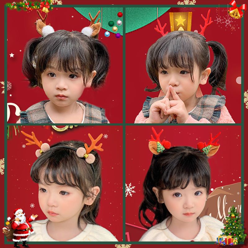 Bando Bandana Natal Jepit Rambut Natal Aksesoris Hiasan Natal Wanita Dewasa Dan Anak Anak Berkualitas Original Import