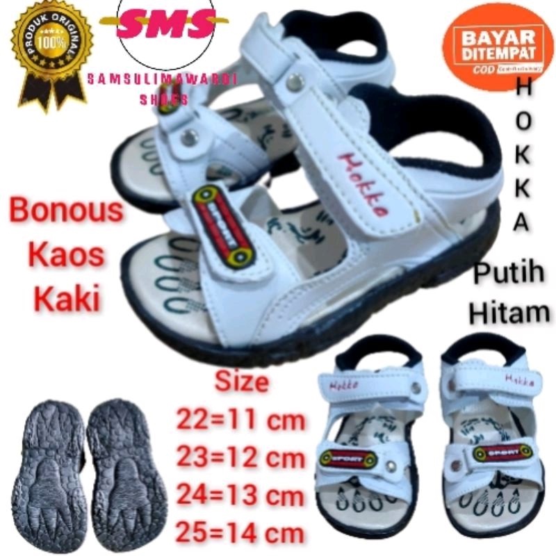 Sepatu bunyi hokka linger kids baby terbaru