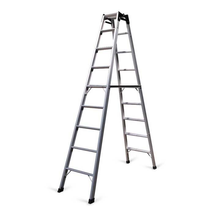 Tangga 3 Meter VICTORY BINA KARYA Aluminium BESAR Tangga Lipat TEBAL