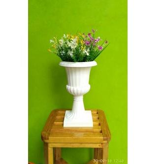 Kualitas Terpopuler POT PIALA BUNGA PLASTIK 30CM P8006 DEKORASI RUMAH