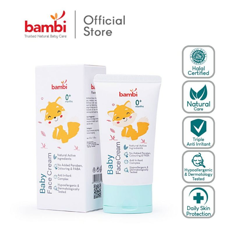 Bambi Face Cream 50ml ( Tube )