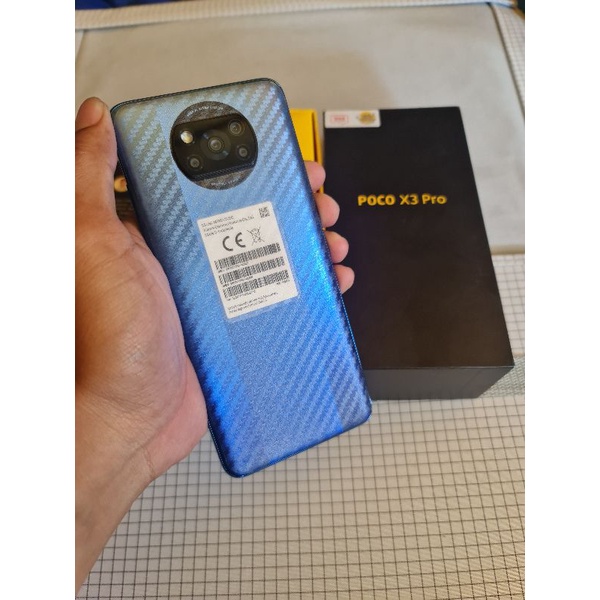 poco x3 pro 6/128 second lengkap mulus