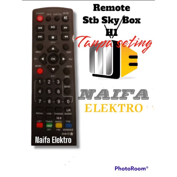 Remot set top box Sky Box H1/Remote stb Sky box H1 tv digital