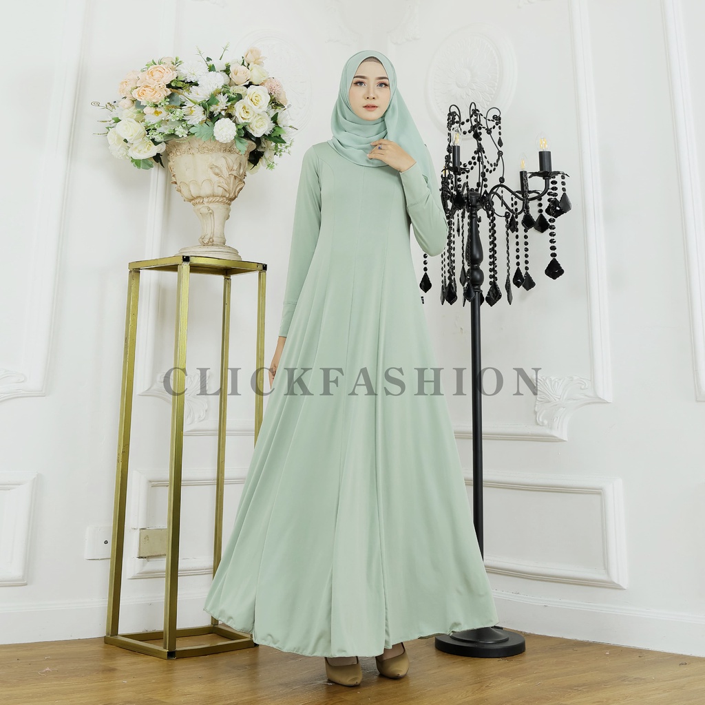Gamis Nada - Gamis Jersey Korea - Gamis Polos Premium Orginal Irnanda