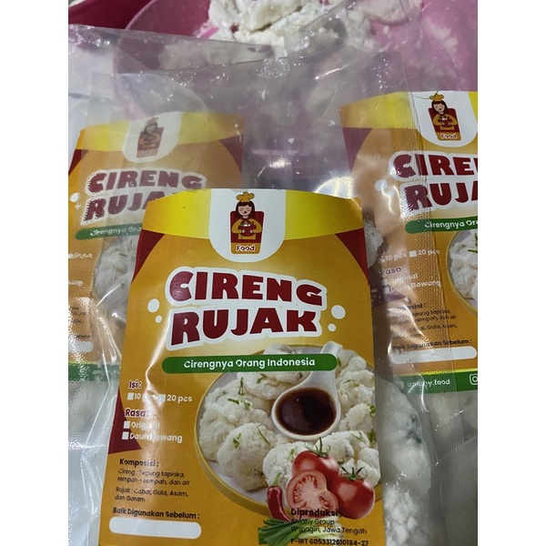 

Cireng Bumbu Rujak isi 10/20 Biji Khas Bandung | Cireng Rujak Paling Murah