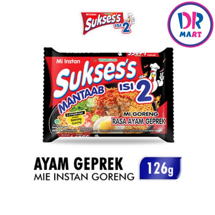 

Mie Goreng Sukses Isi 2 Ayam Geprek