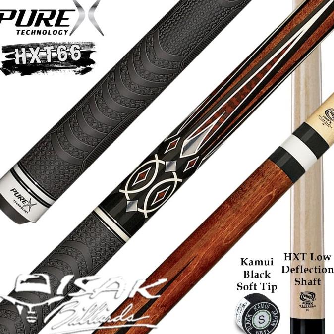 Purex Hxt66 Cue - Hxt Low Deflection Shaft Billiard Stick Players Pure