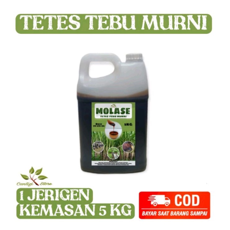 Molase / Molase murni/ Tetes tebu 5kg/ Tetes tebu murni