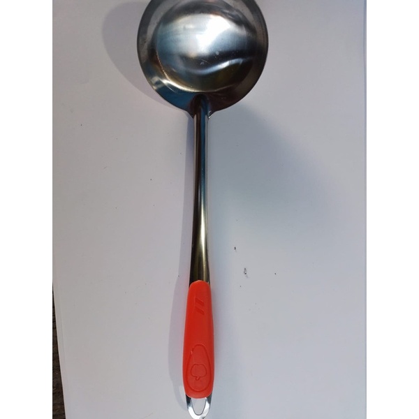 Sendok Sop Irus Tanggung Gagang Apel Stainless Steel - 7CM #199