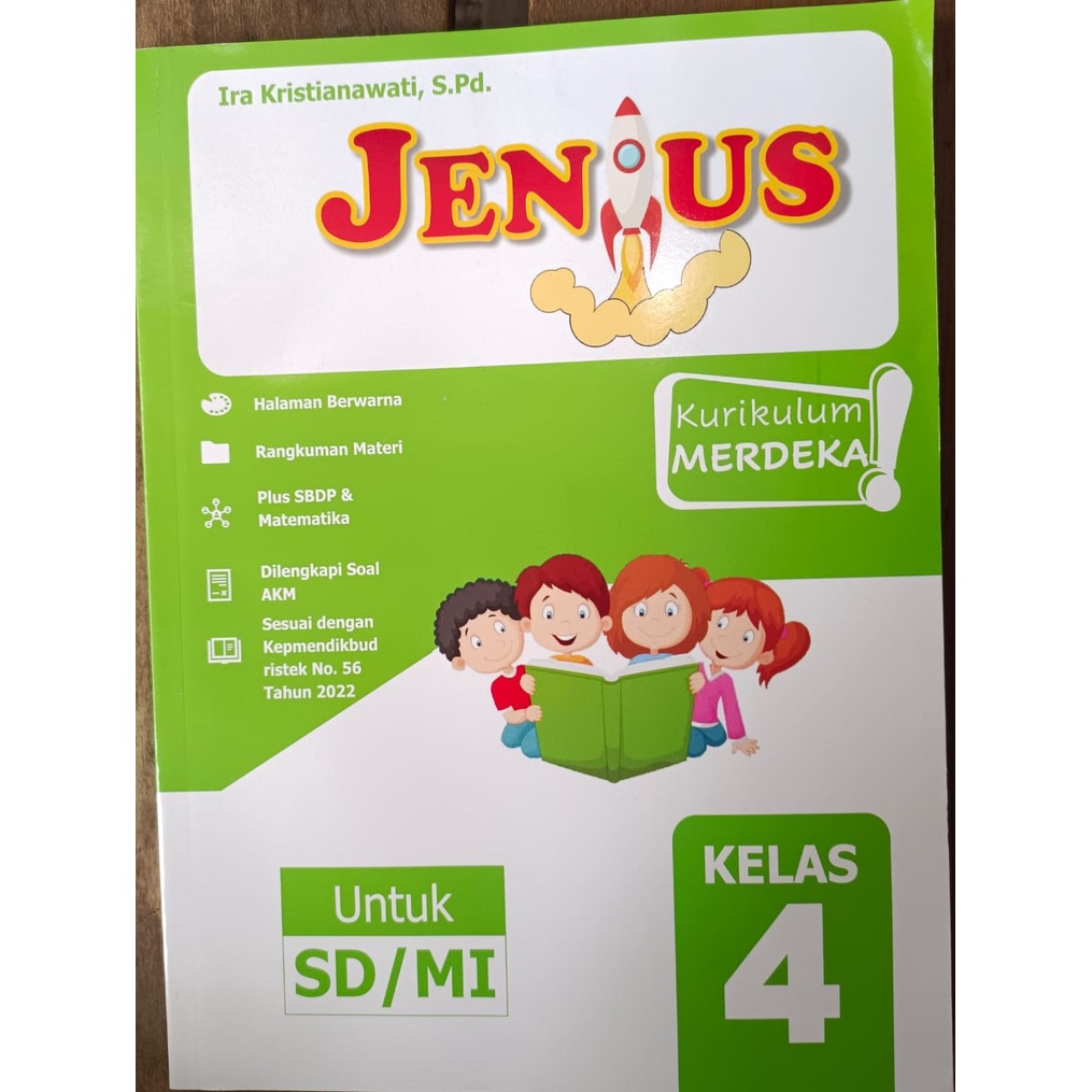 

LKS JENIUS KELAS 4 SEMESTER 2 Kurikulum Merdeka [NEW]