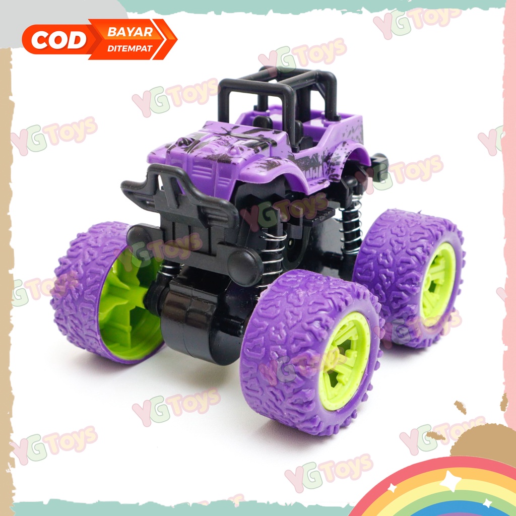 YGtoys Monster Zap Mainan Mobil Mobilan Jeep Jip anak Truk Truck Off Road 4 Wheel Drive Inertial